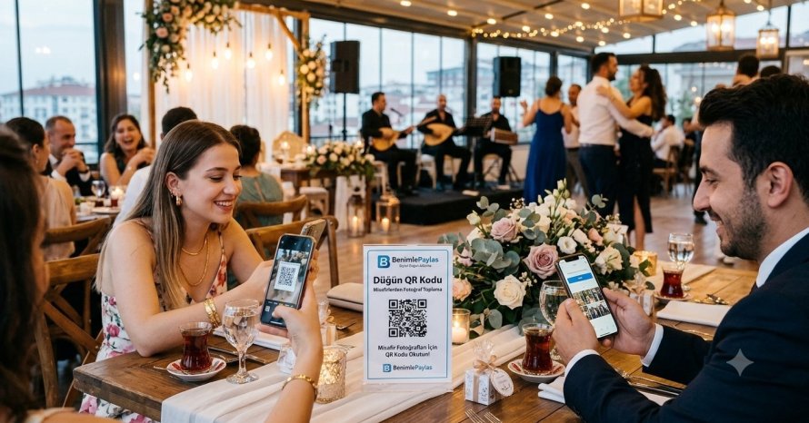 En Mutlu Anlarınızı Gözden Kaçırmayın Düğün QR Kodu ile Tanışın!